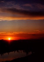 Sunset in the Trinities